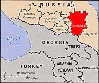Resultado de imagen de chechenia