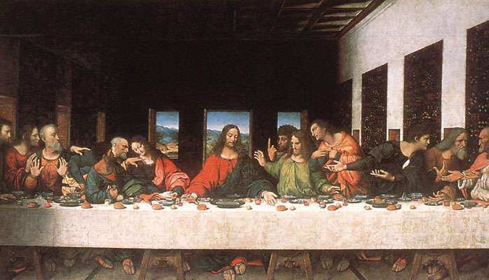 ultima cena de leonardo Da Vinci