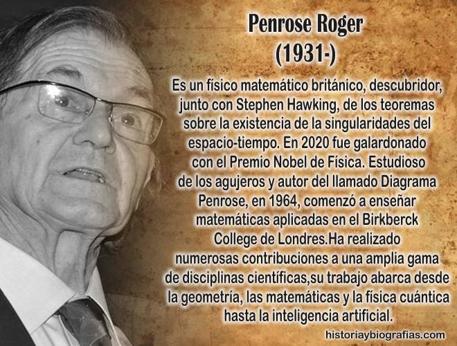 biografía del fisico roger penrose