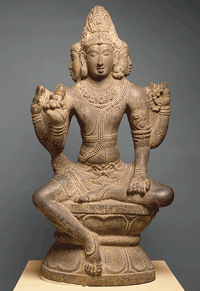 escultura Shiva como Mahesha
