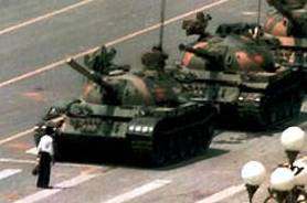  Plaza de Tiananmen en China Protesta