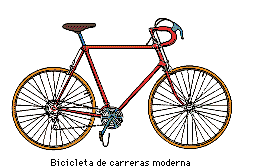 bicicleta de carrera dibujo 
