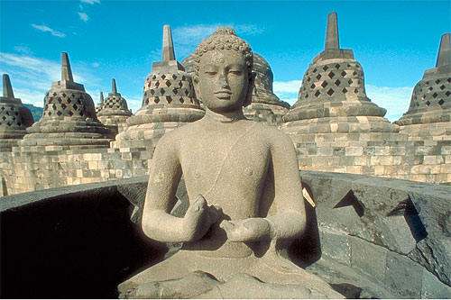 Borobudur Templo Budista en Java Templo Perdido Indonesia