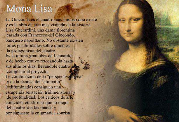 mona lisa, Leonardo Da Vinci