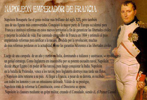 Biografia De Napole n Bonaparte Conquista De Europa
