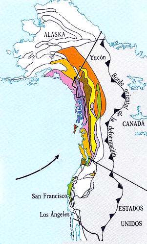 Placas Tectonicas de Estados Unidos Modifican El Ancho del Continente