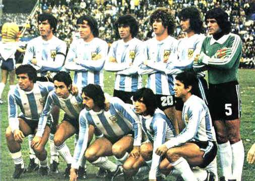 Equipo Argentino Campeon Mundial de Futbol 1978 1986 Jugadores Mexico
