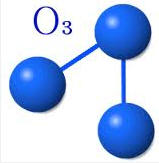 molecula de ozono