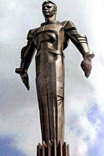 estatua de gagarin