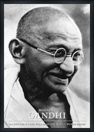 Descolonizacion de la India Gandhi lider espiritual 