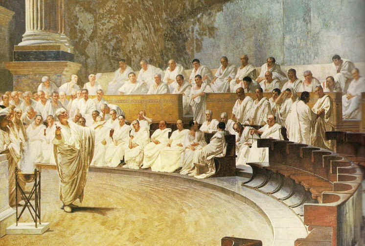 senado romano , funciones