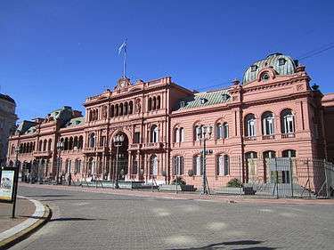 Casa Rosada en Buenos Aires
