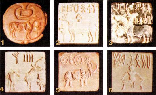 sellos de la india antigua