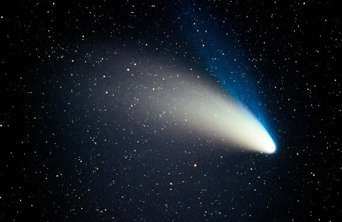 cometa en el sistema solar