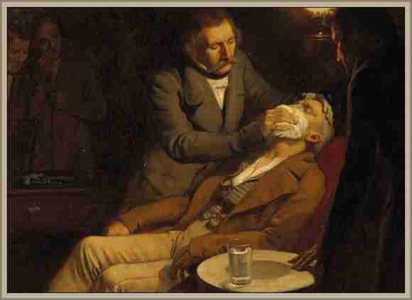 anestesia en la historia