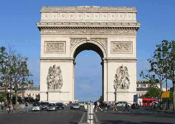 arco del triunfo en paris
