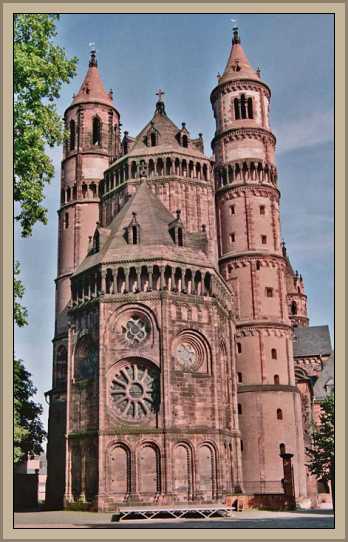 Catedral de Worms Ciudad Imperial en Europa