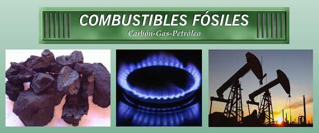 combustibles fosiles gas petroleo carbon