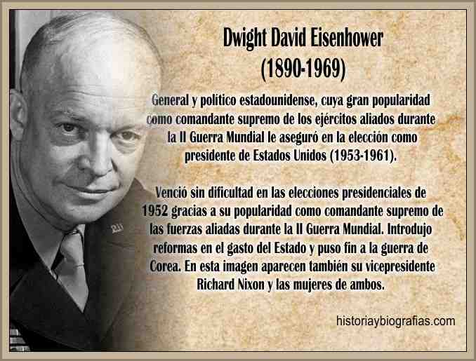 Biografia de Dwight Eisenhower Vida Politica y Militar