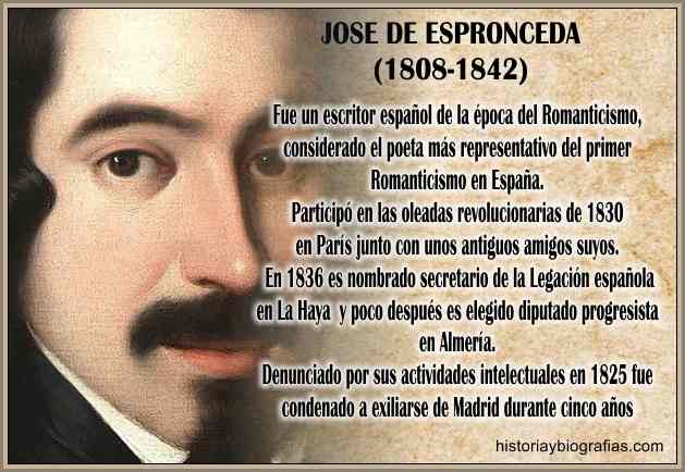 Biografia de Jose de Espronceda 

