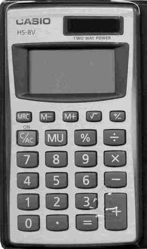 primera calculadora de bolsillo