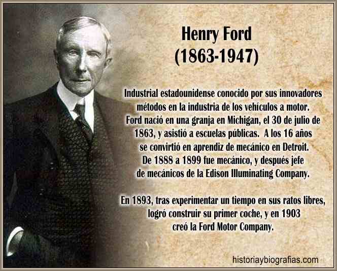 henry ford industrial estadounidense