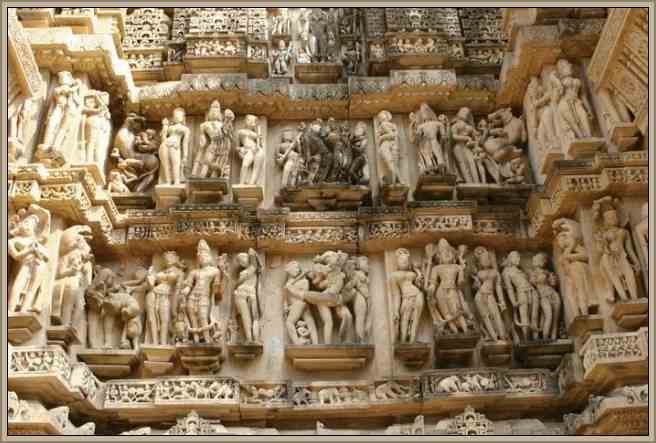 patrimonio khajuraho esculturas eroticas