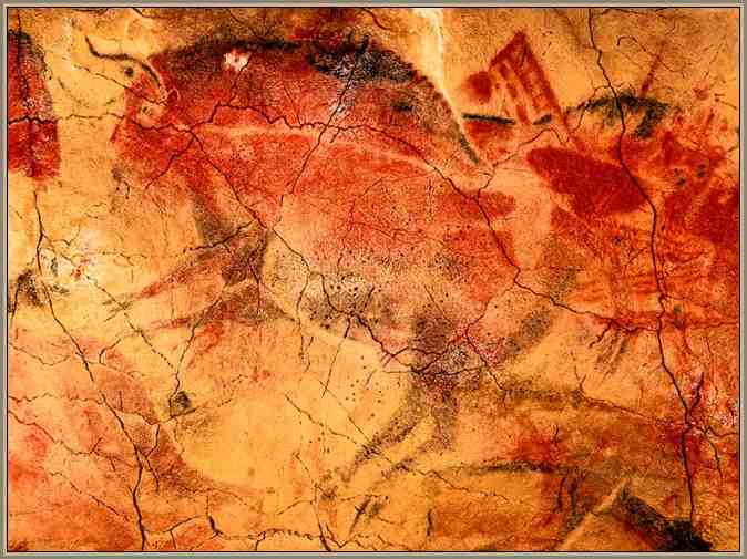 arte rupestre cueva de altamira en españa