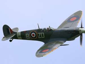 Avion Caza Ingles-El SPITFIRE de Inglaterra