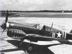 Avion Curtiss P-40 Tigre Volador
