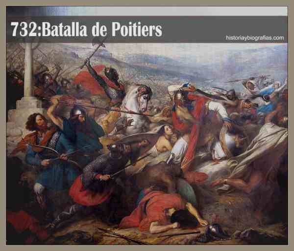 Batalla de Poitiers o Tours:Fin de la Expansion Islamica en Europa