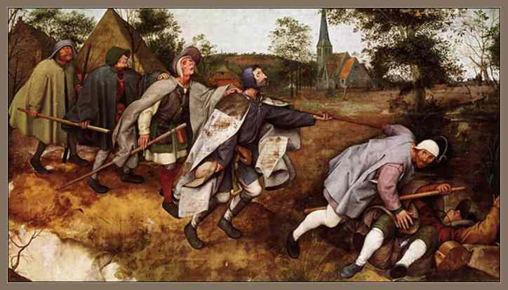 La Parábola de los Ciegos:obra de Brueghel