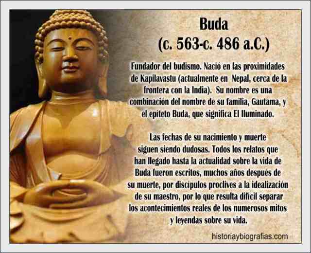 Religion Asiatica:Biografia de Gautama Buda-El Budismo