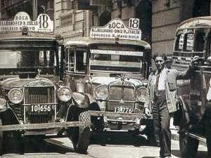 PRIMER COLECTIVO EN ARGENTINA