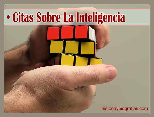 Frases y Citas Sobre la Inteligencia:Célebres Pensamientos