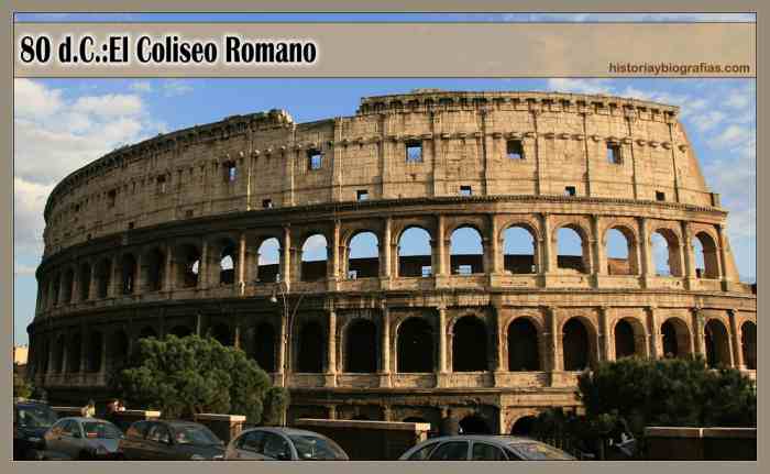 El Coliseo Romano:Historia de su Construccion,Funcion y Decadencia