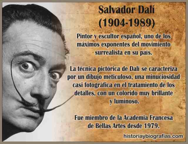 Biografia de Dali Salvador: Cronologia y Resumen de su Vida