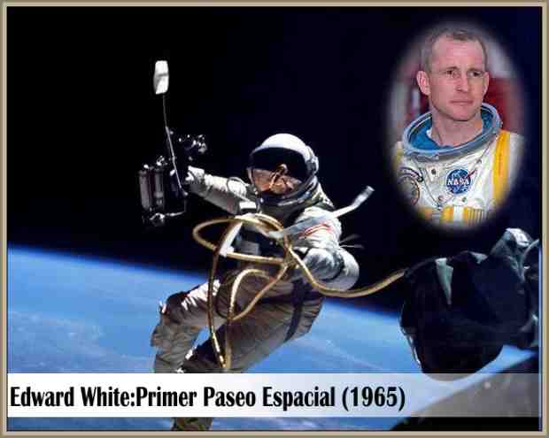 Edaward White: Primera Caminata Espacial: Historia Exploración Espacial