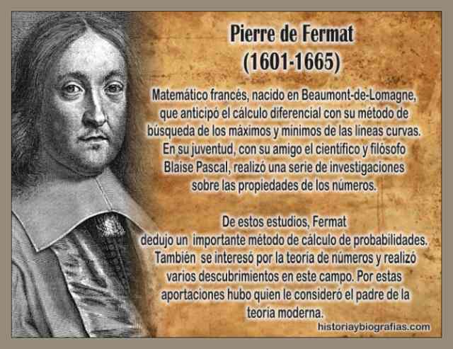 Pierre Fermat y Problema mas dificil del mundo:Ultimo Teorema de Fermat