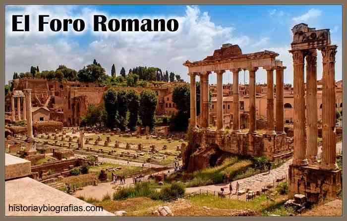 Funcion del Foro Romano en Roma Antigua y Su Historia