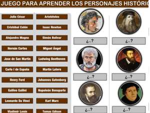 Juego Personajes
