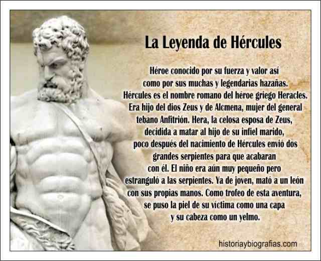 la leyenda de hercules