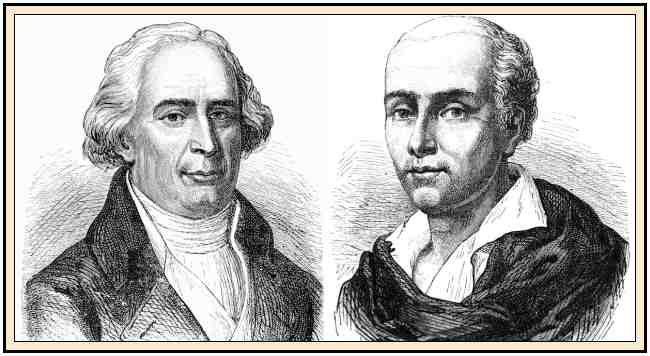 hermanos Joseph-Michel (1740-1810) y Jackes-Etienne Montgolfier (1745-1799)