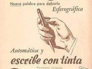 Historia de la Birome o Boligrafo Ladislao Biro Inventor