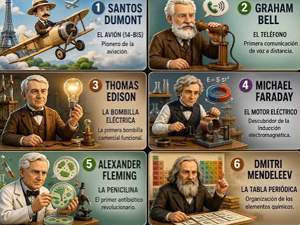 Hombres Influyentes Que Han Cambiado el Mundo y La Historia