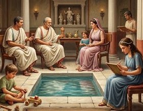 La Familia en Roma Antigua: El Matrimonio y los Hijos