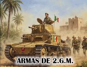 Tanque de Guerra Italiano de la Segunda Guerra Mundial