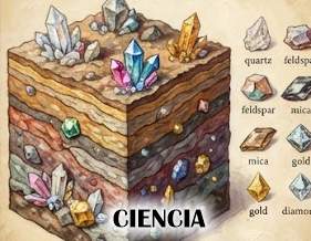 Composición Mineral de la Corteza Terrestre: Tabla de Minerales