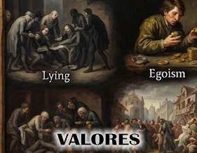 Los Vicios y Sus Efectos Sociales: Defectos Humanos, Mentira, Egoísmo