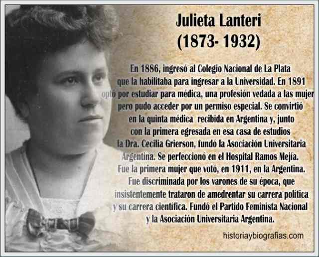 Biografia de Julieta Lanteri: Defensora Derechos de la Mujer 